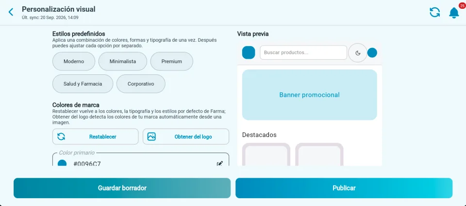 Personaliza tu tienda online